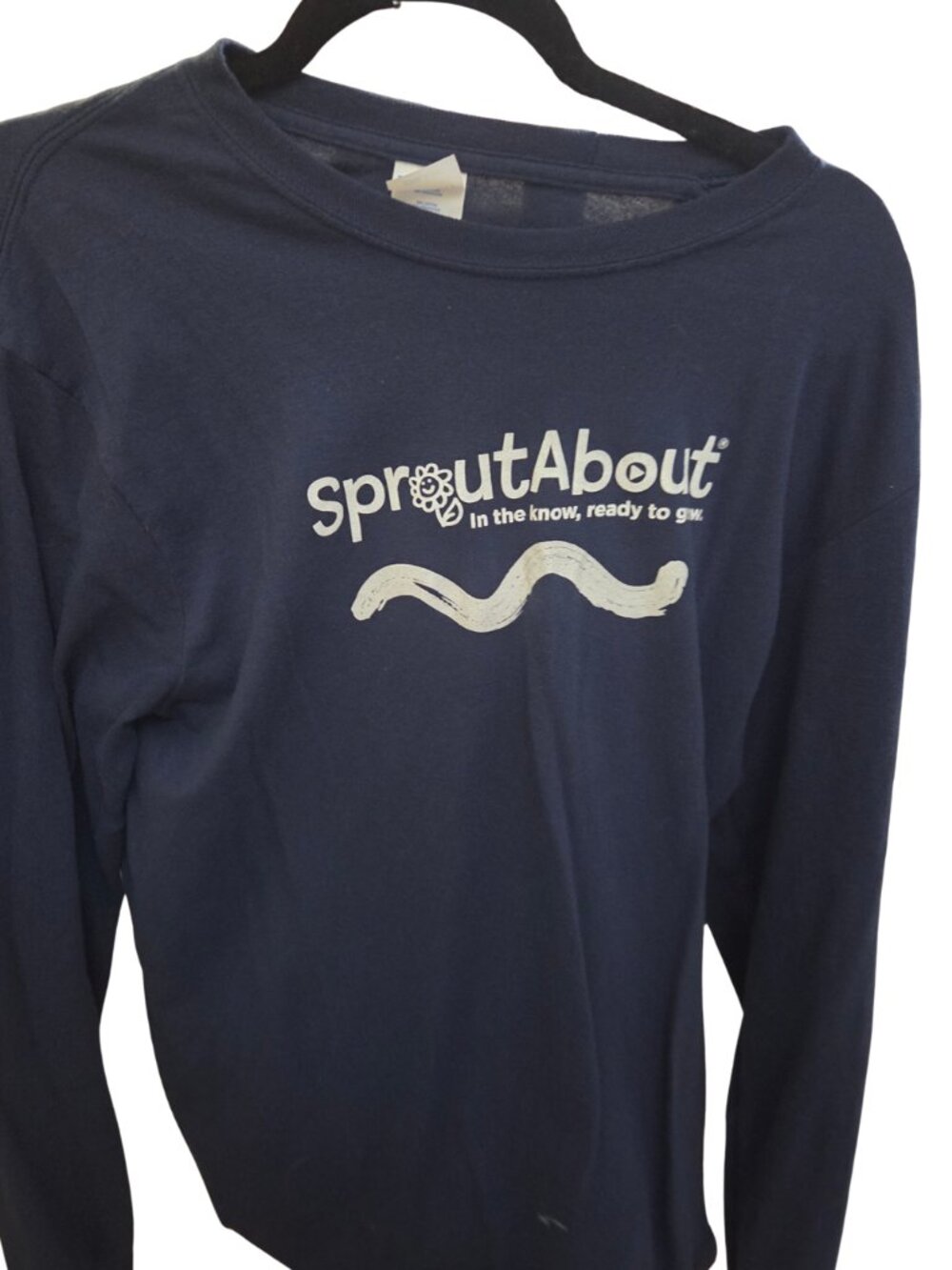 Sprout About long sleeve t shirt - size medium. Excellent condition no fading,